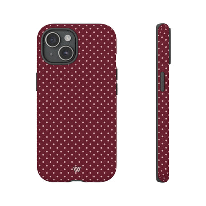 CLARET DOT | Tough Phone Case