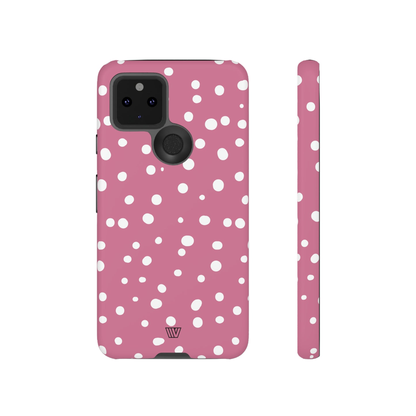 BLUSH RED DOTS | Tough Phone Case - Trovvve