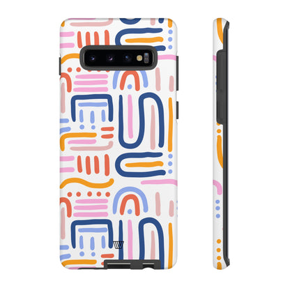 MEMPHIS BOLD LINES | Tough Phone Case - Trovvve