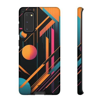 BOLD RETRO LINES | Tough Phone Case - Trovvve