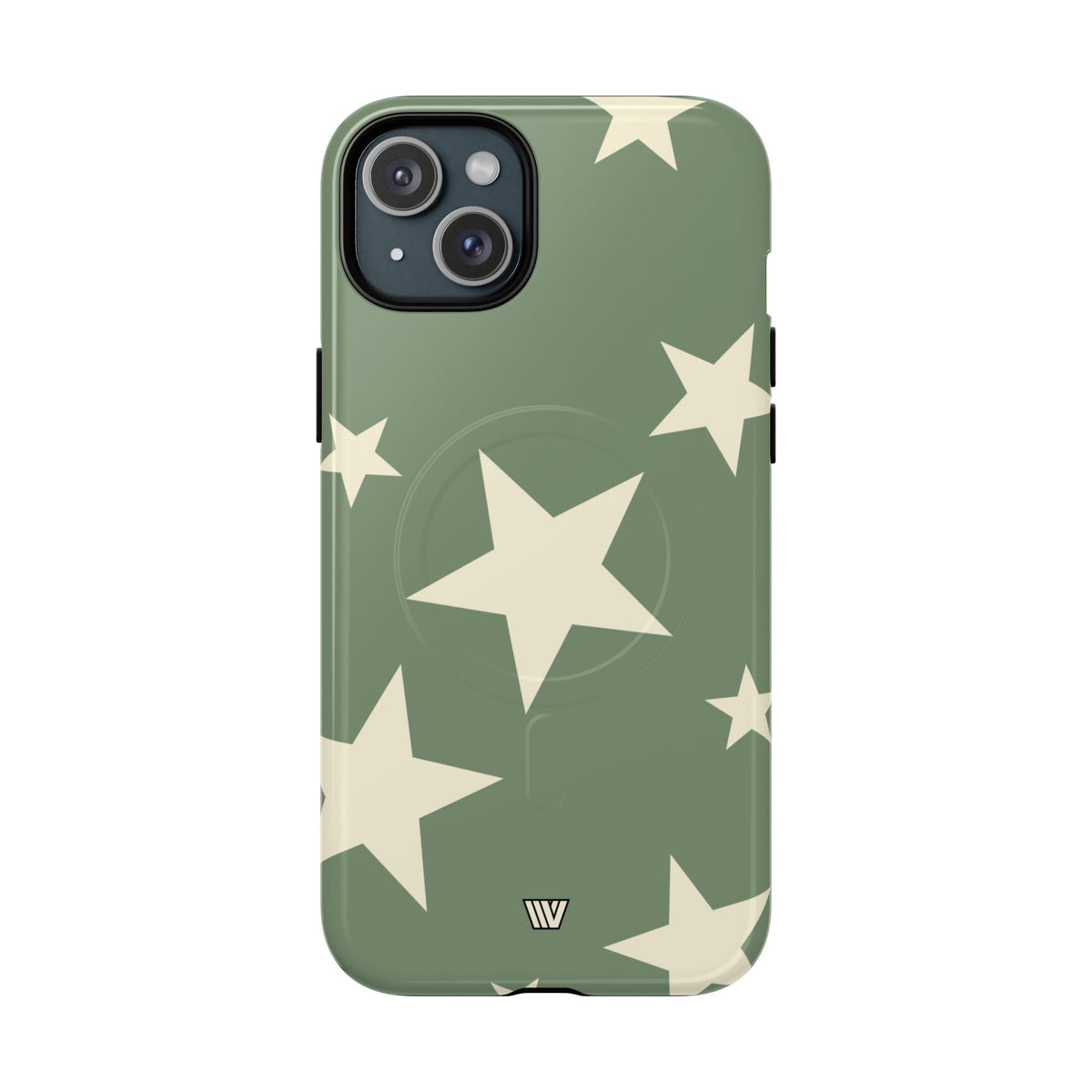 SAGE BOLD STARS | MagSafe Tough iPhone Case