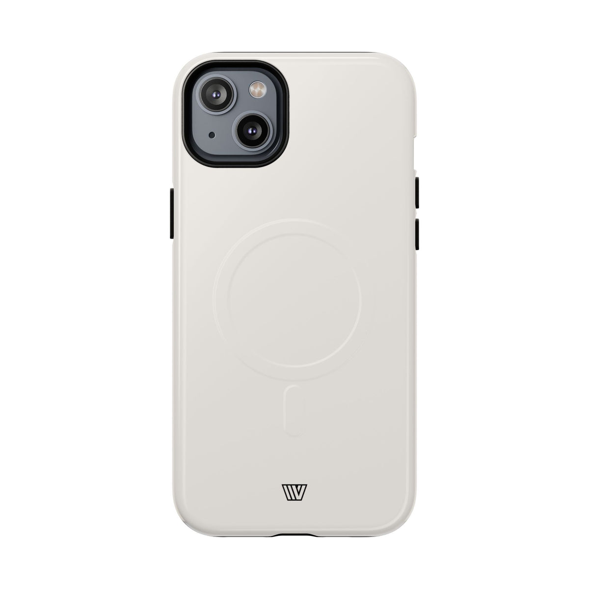 Trovvve Beige MagSafe Tough iPhone Case – iPhone 14 Plus, Glossy