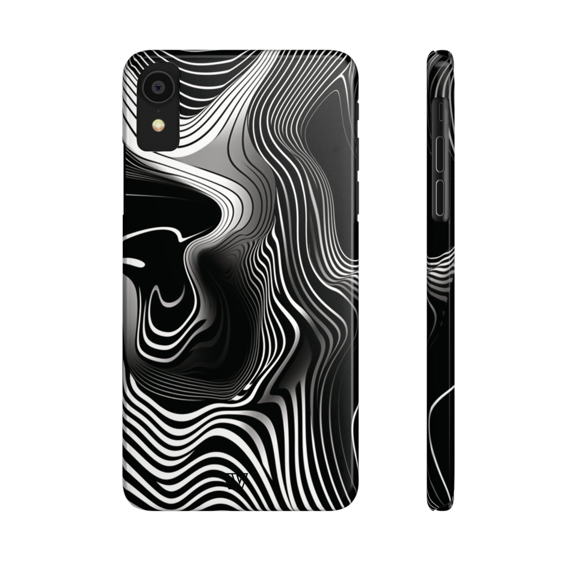 ABSTRACT ZEBRA STRIPES | Slim iPhone Case - Trovvve