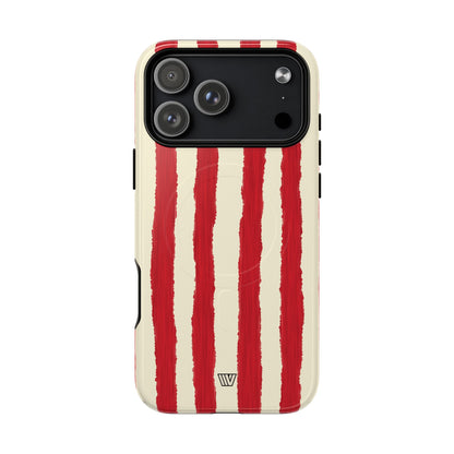 CANDY CANE STRIPE | MagSafe Tough iPhone Case
