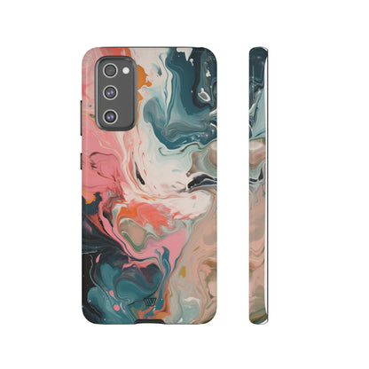 PASTEL PAINT SWIRL | Tough Android Case - Trovvve