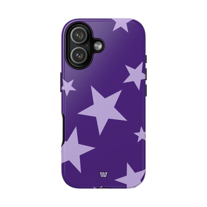 PURPLE BOLD STARS | Tough Phone Case