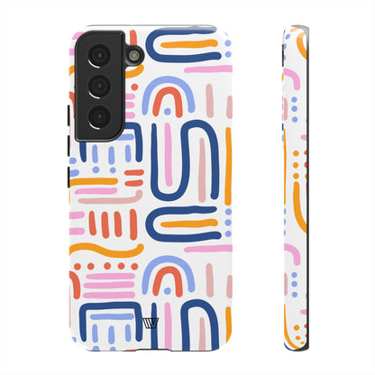 MEMPHIS BOLD LINES | Tough Phone Case - Trovvve