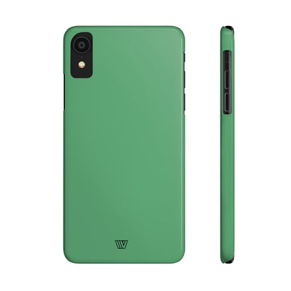 AQUA FOREST GREEN | Slim iPhone Case