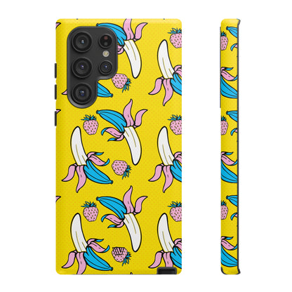 STRAWBERRY BANANA POP ART | Tough Phone Case - Trovvve