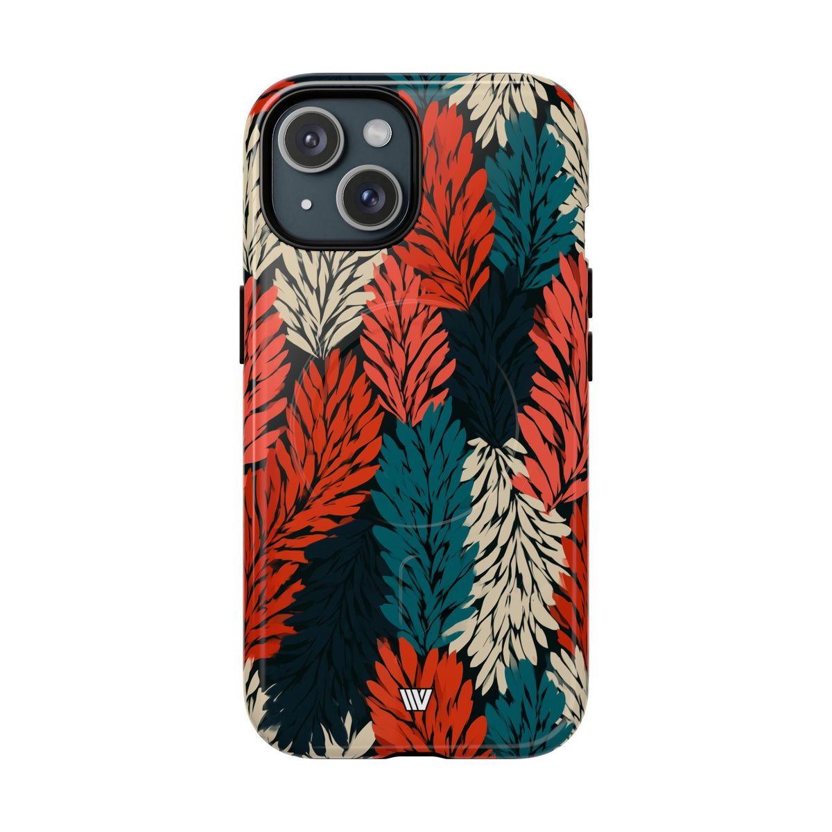 Wild Fronds MagSafe Tough iPhone Case – iPhone 15, Glossy