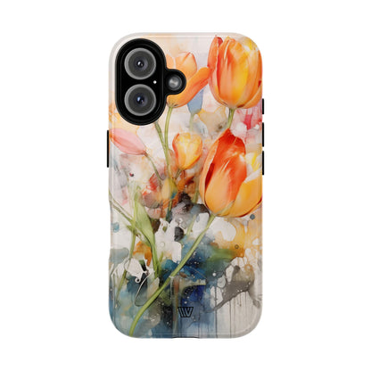 WATERCOLOR TULIPS | MagSafe Tough iPhone Case