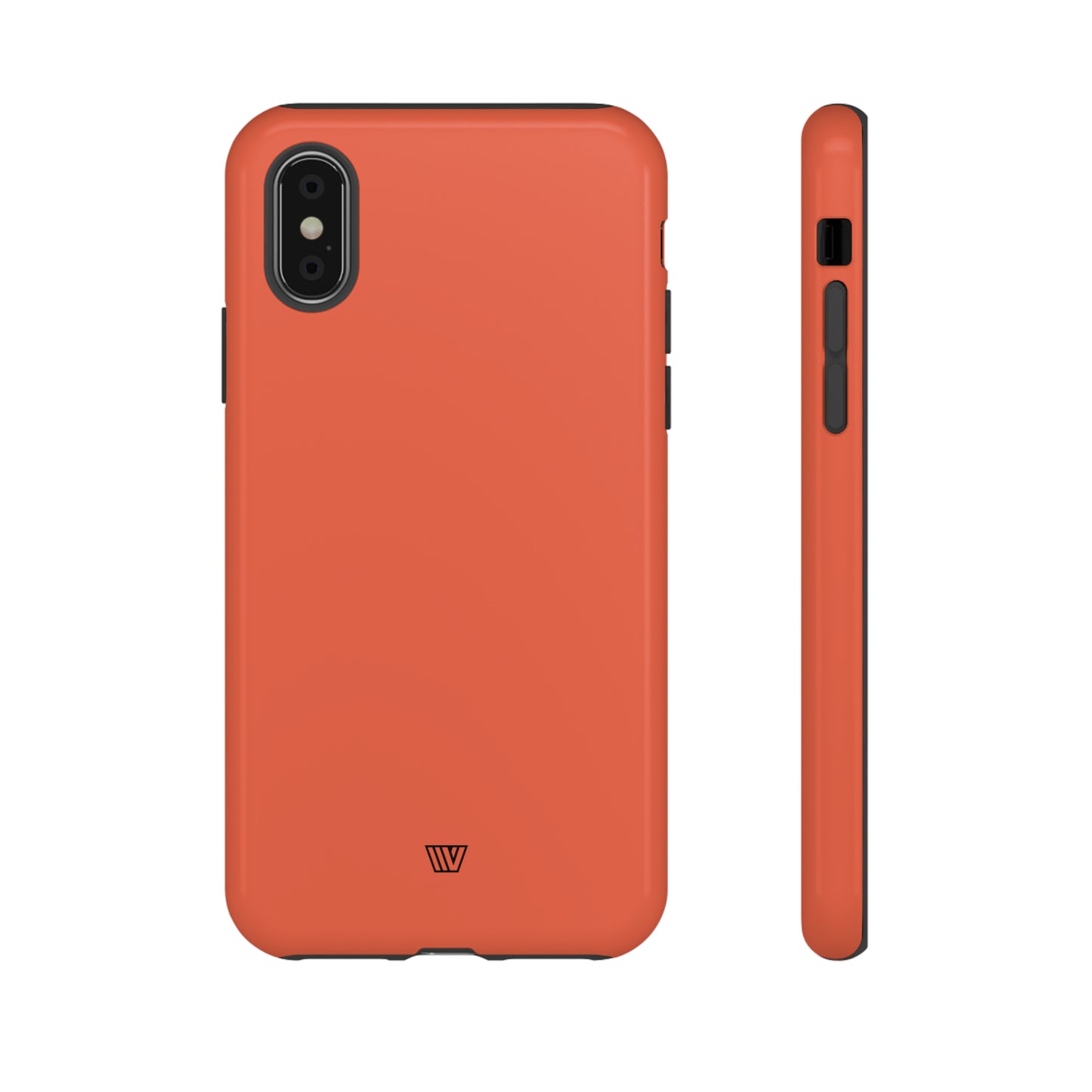 SOLID BURNT SIENNA | Tough Phone Case - Trovvve