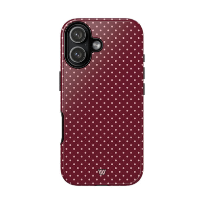 CLARET DOT | Tough Phone Case