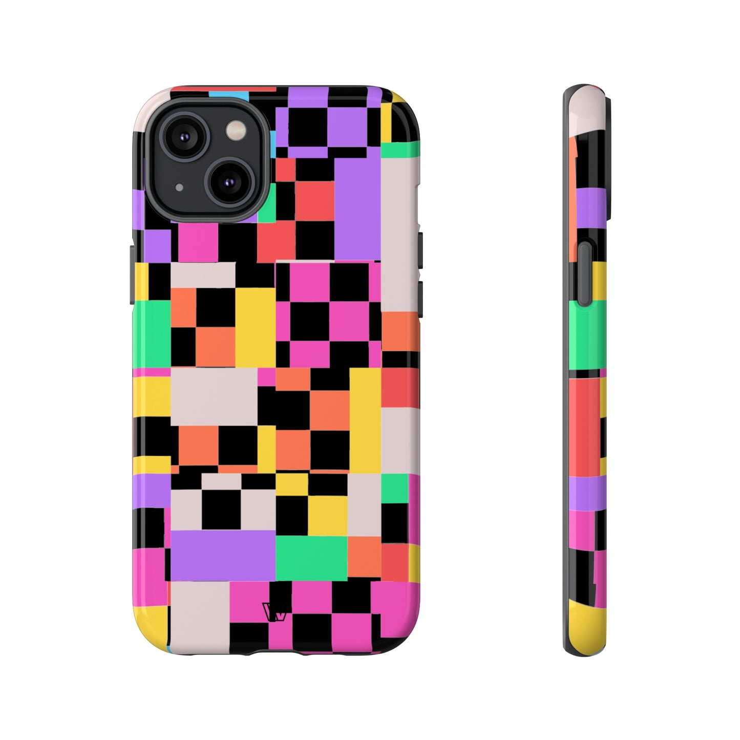 MASHED UP CHECKERBOARD | Tough Phone Case - Trovvve