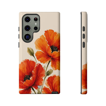 WILD POPPIES | Tough Phone Case