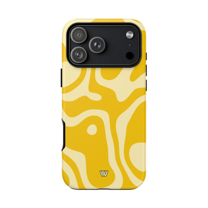 YELLOW SWIRL | Tough Phone Case