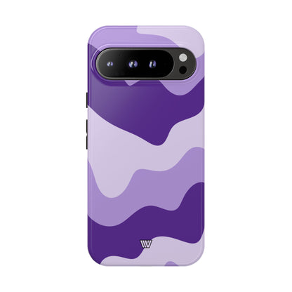 PURPLE WAVES | Tough Phone Case