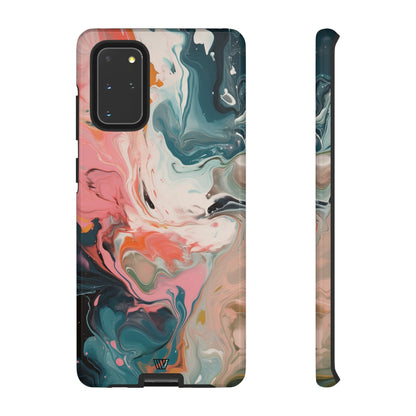 PASTEL PAINT SWIRL | Tough Android Case - Trovvve