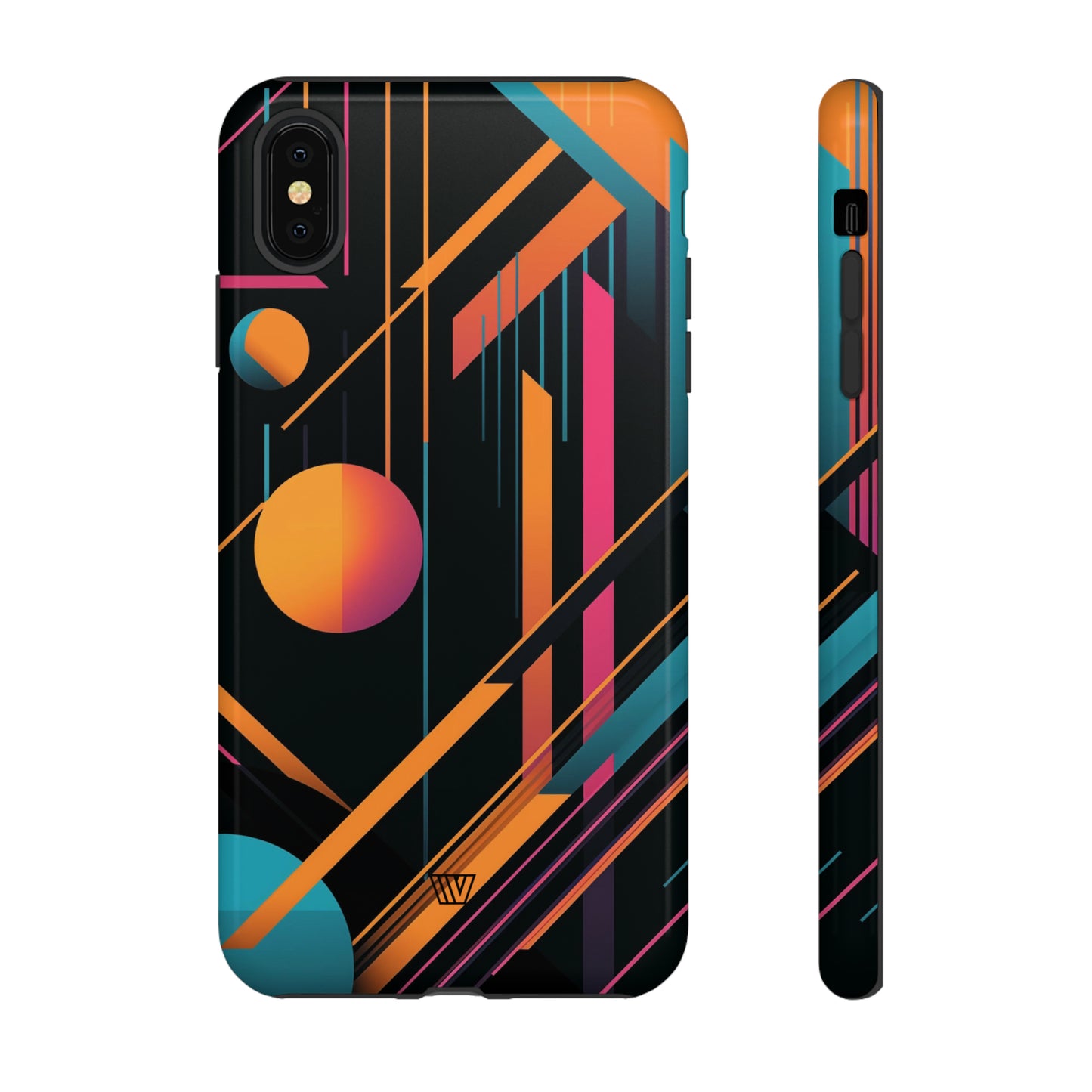 BOLD RETRO LINES | Tough Phone Case - Trovvve