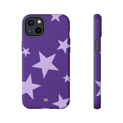 PURPLE BOLD STARS | Tough Phone Case
