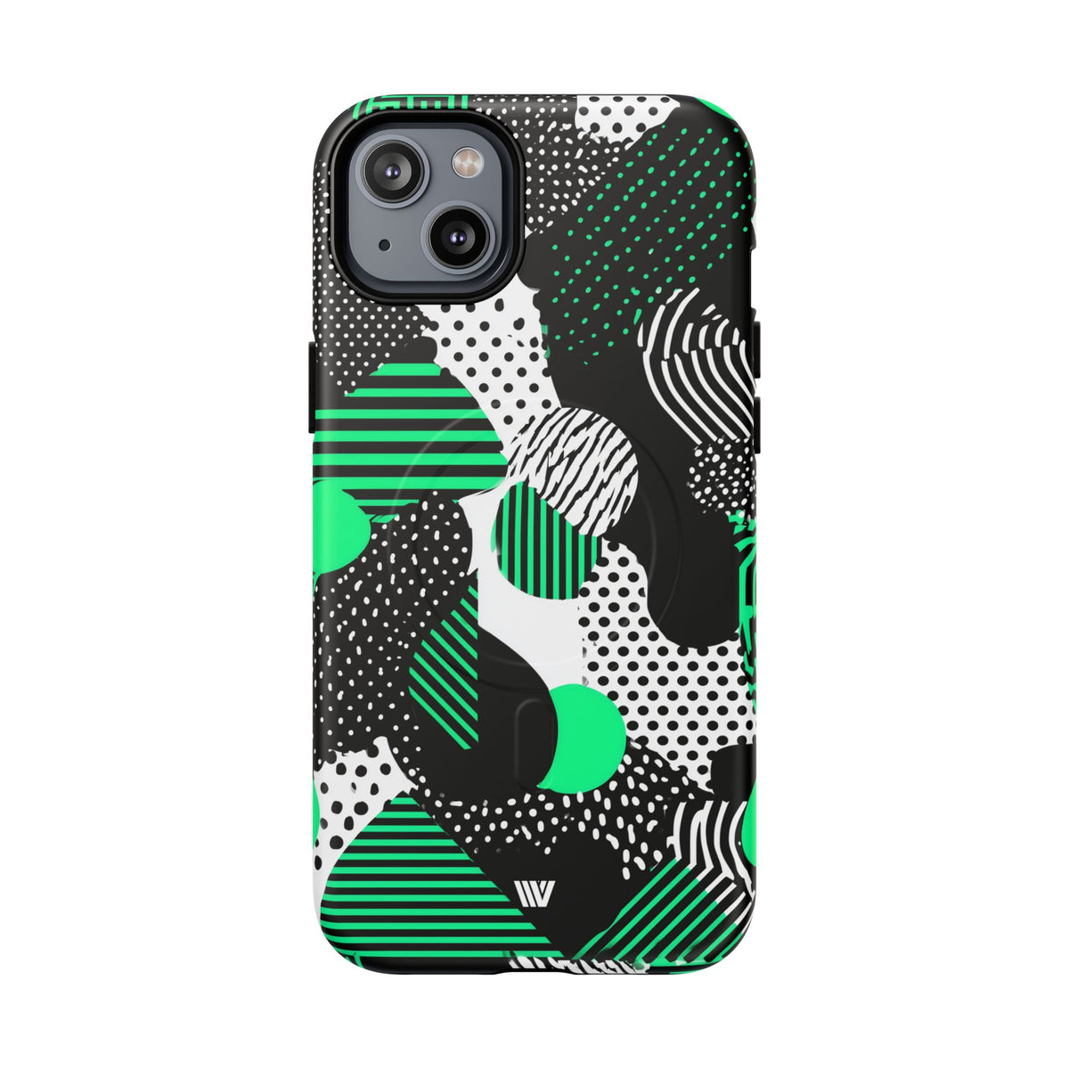 Pattern Clash MagSafe Tough iPhone Case – iPhone 14 Plus, Matte