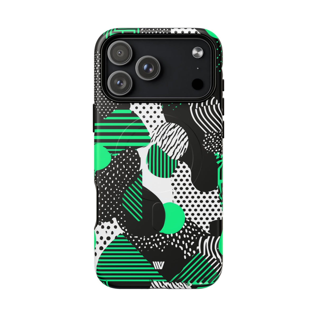 Pattern Clash MagSafe Tough iPhone Case – iPhone 17 Pro Max, Matte
