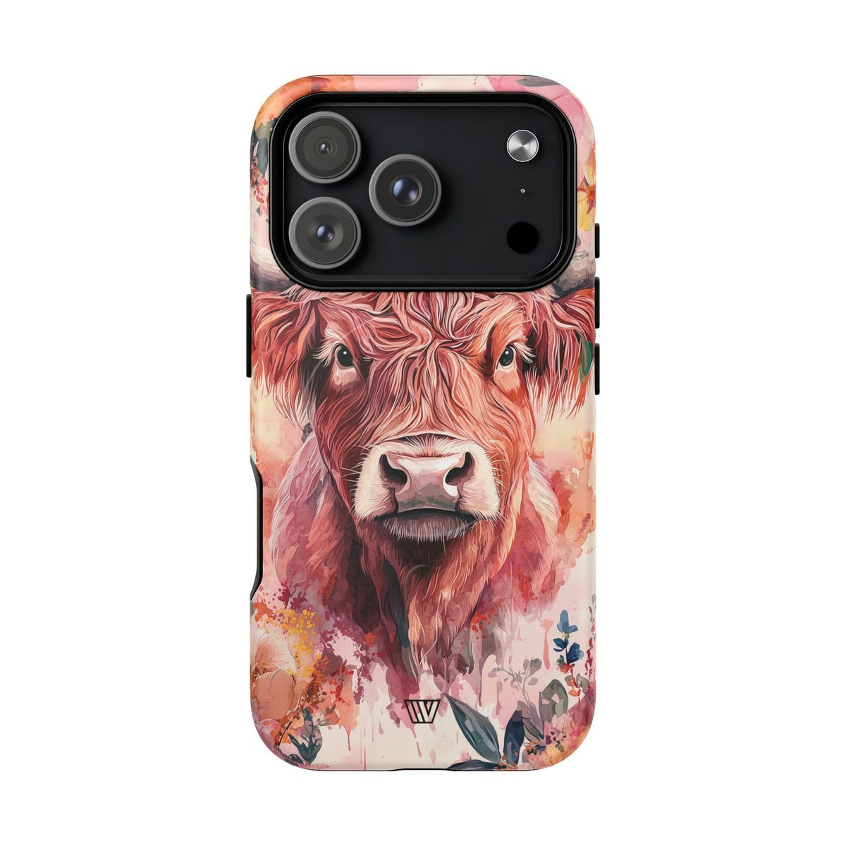 Highland Cow MagSafe Tough iPhone Case – iPhone 17 Pro, Matte