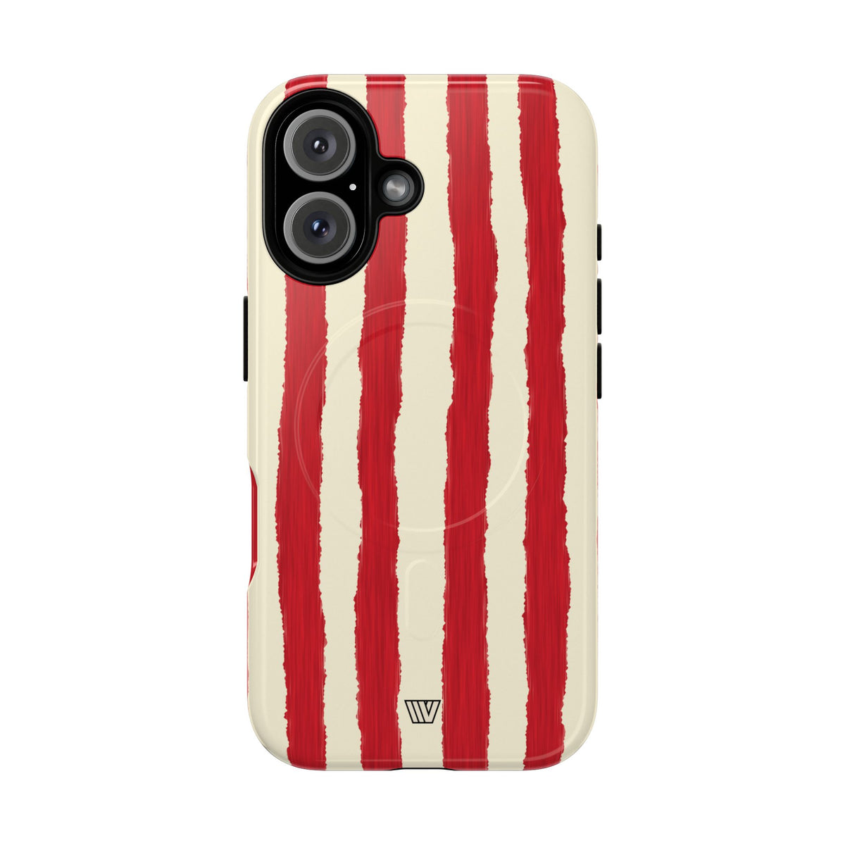 CANDY CANE STRIPE | MagSafe Tough iPhone Case