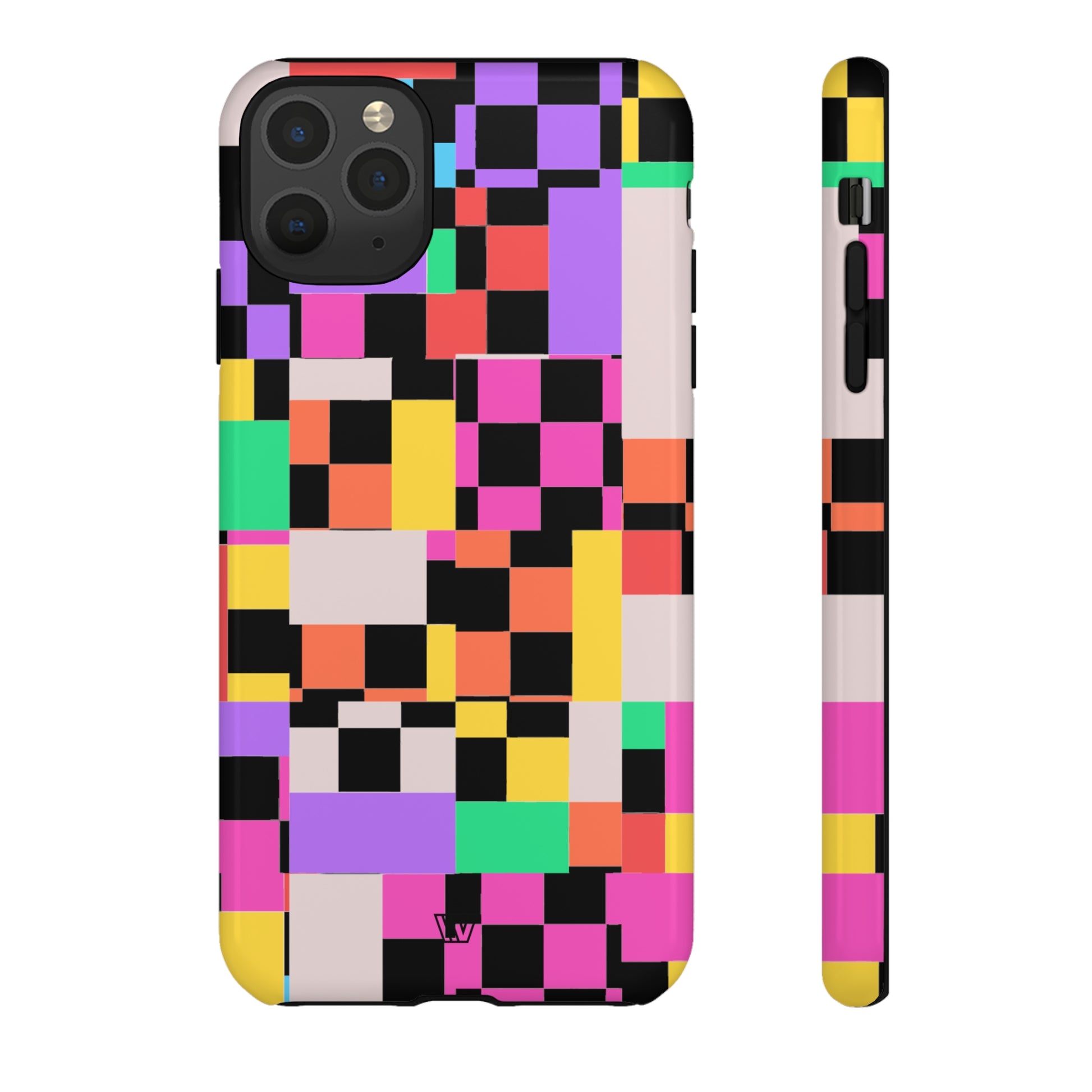 MASHED UP CHECKERBOARD | Tough Phone Case - Trovvve