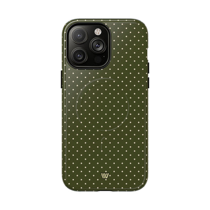 OLIVE CONFETTI | MagSafe Tough iPhone Case