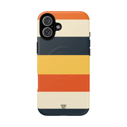 BEACH SUNSET STRIPES | MagSafe Tough iPhone Case