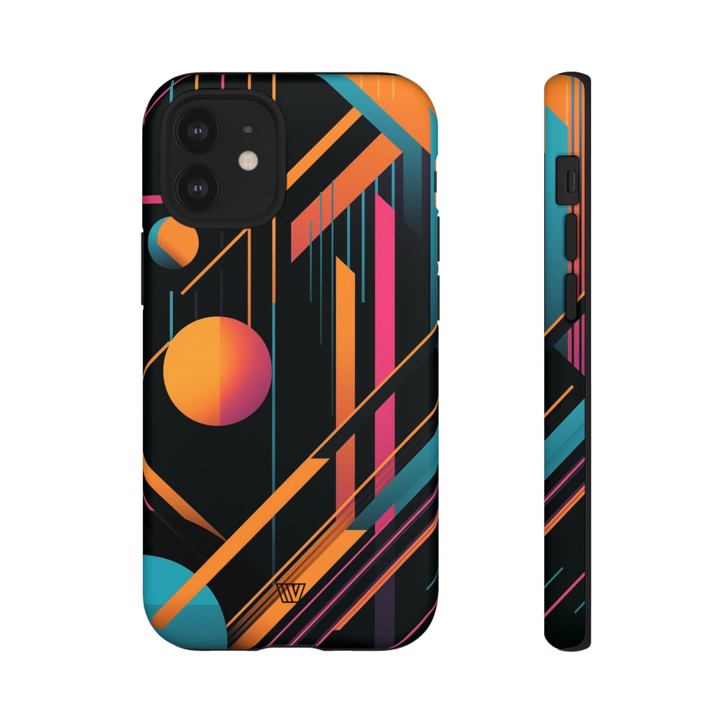 BOLD RETRO LINES | Tough Phone Case - Trovvve