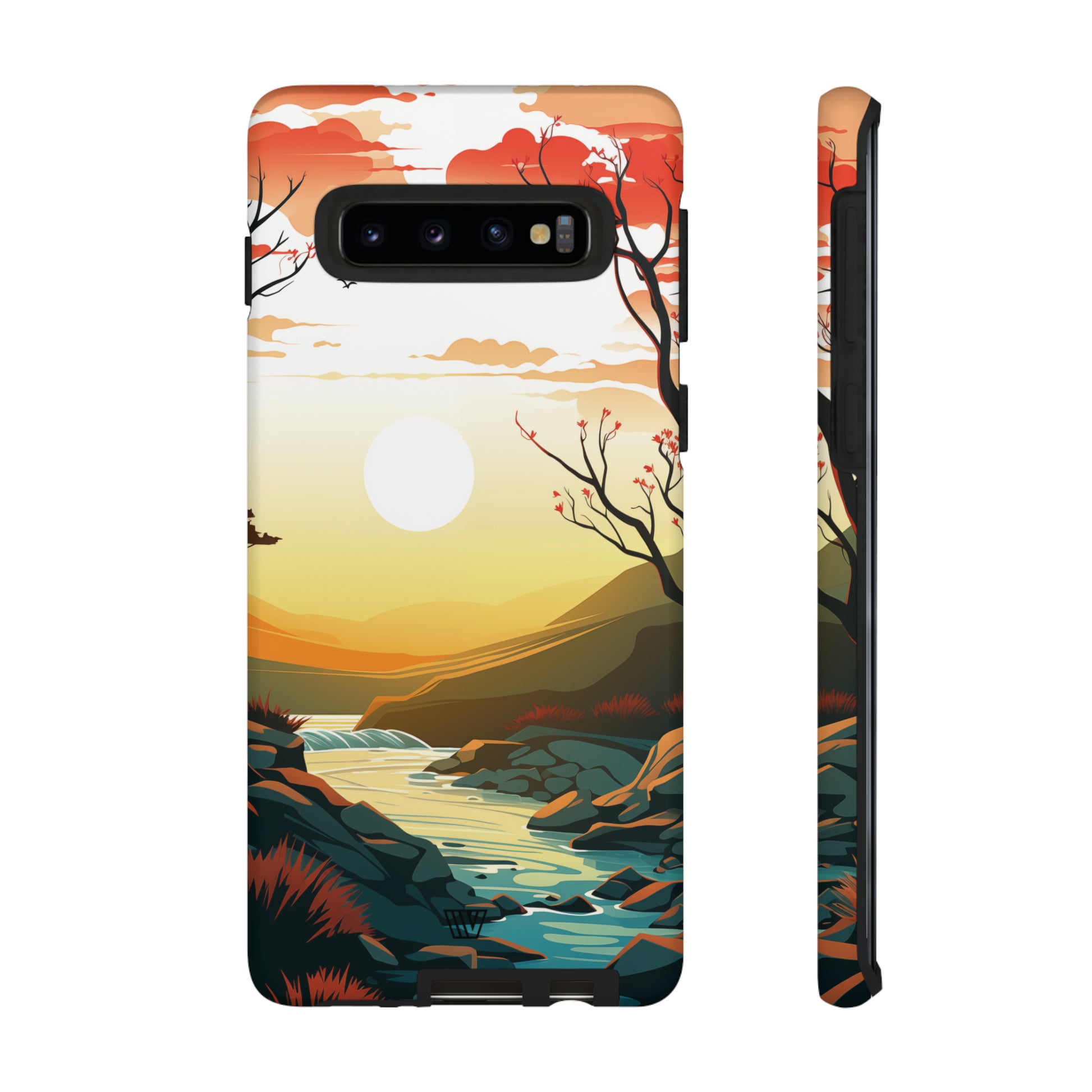 RIVER SUNSET | Tough Phone Case - Trovvve