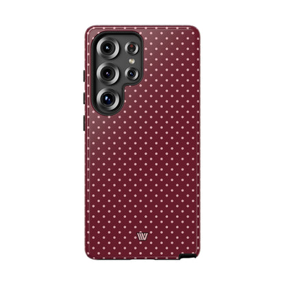 CLARET DOT | Tough Phone Case