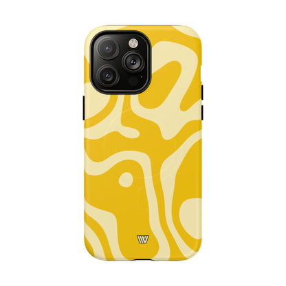 YELLOW SWIRL | MagSafe Tough iPhone Case