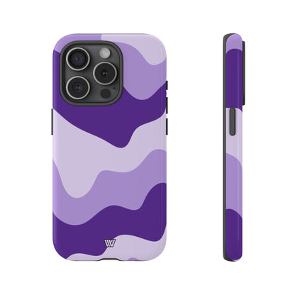 PURPLE WAVES | Tough Phone Case
