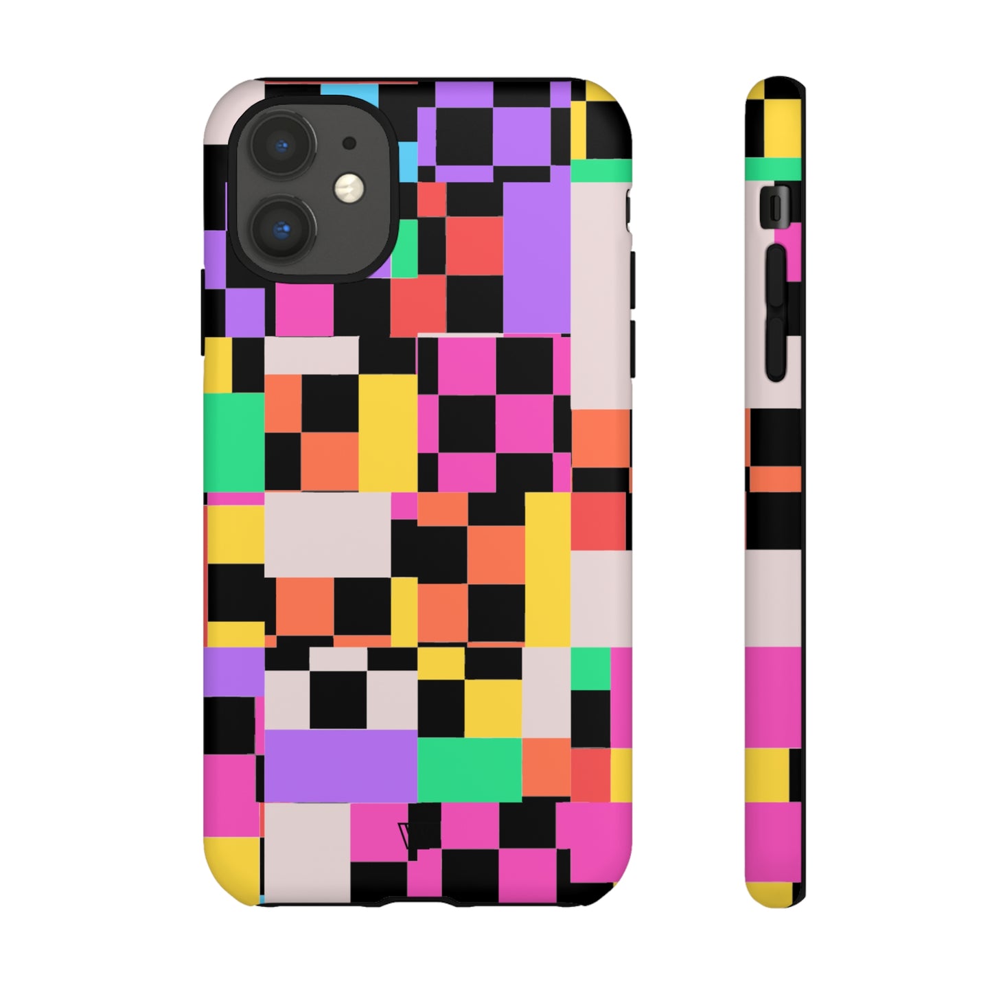 MASHED UP CHECKERBOARD | Tough Phone Case - Trovvve