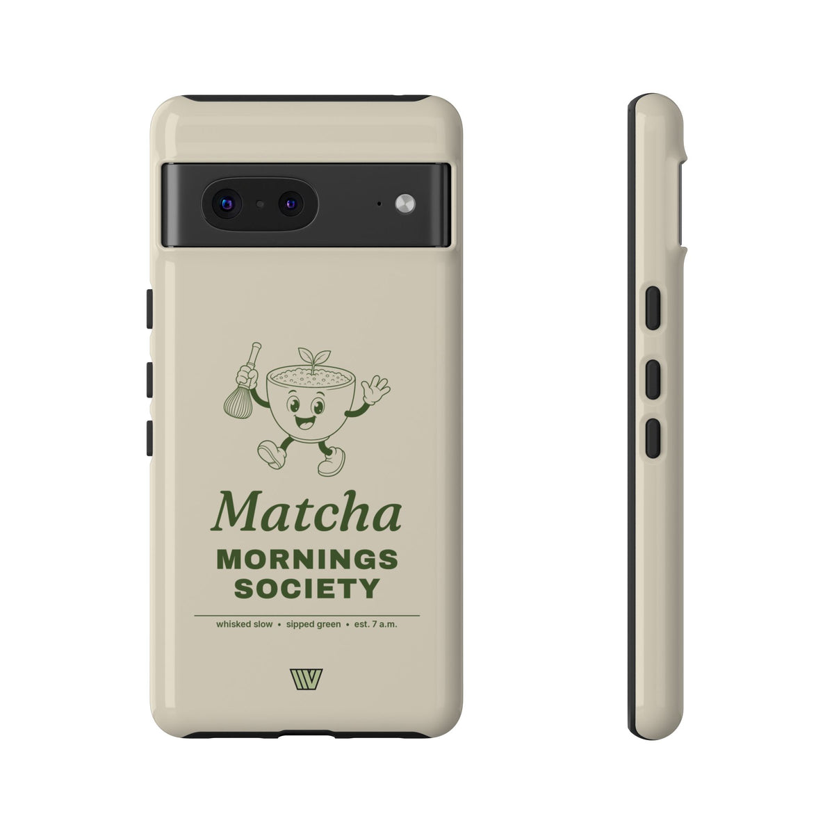 MATCHA MORNINGS | Tough Phone Case