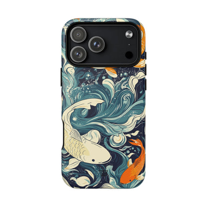 Koi Dreams MagSafe Tough iPhone Case – iPhone 17 Pro Max, Matte