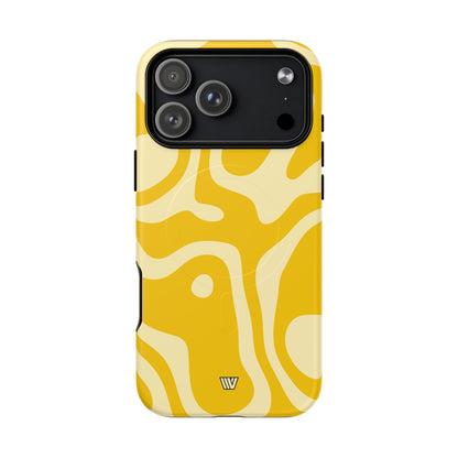 YELLOW SWIRL | MagSafe Tough iPhone Case