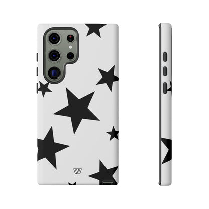 ALL WHITE BOLD STARS | Tough Phone Case
