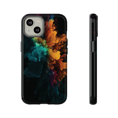 COLORFUL SMOKE EXPLOSION | Tough Phone Case