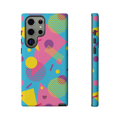 80s / 90s RETO PATTERN LIGHT BLUE | Tough Phone Case