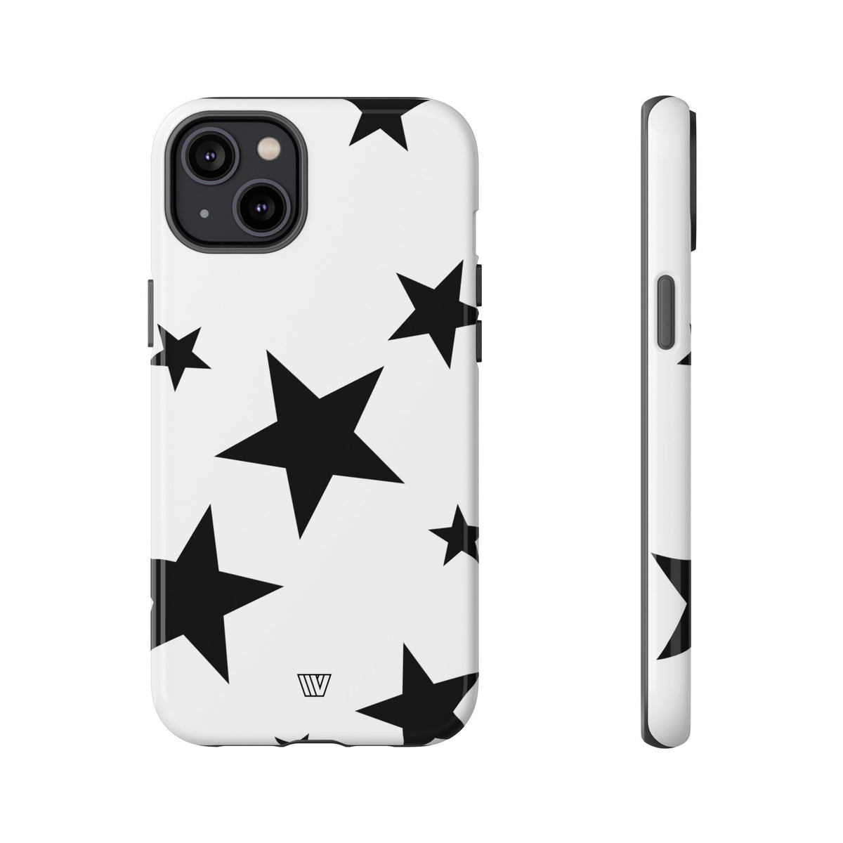 ALL WHITE BOLD STARS | Tough Phone Case