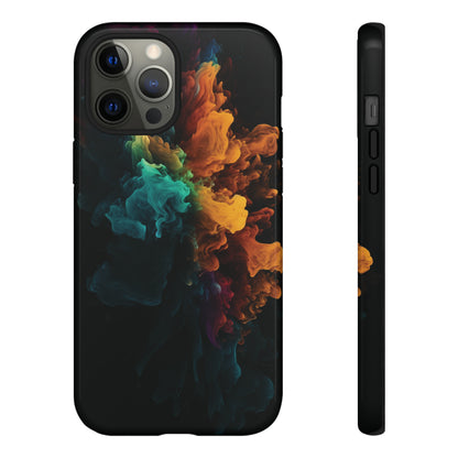 COLORFUL SMOKE EXPLOSION | Tough Phone Case