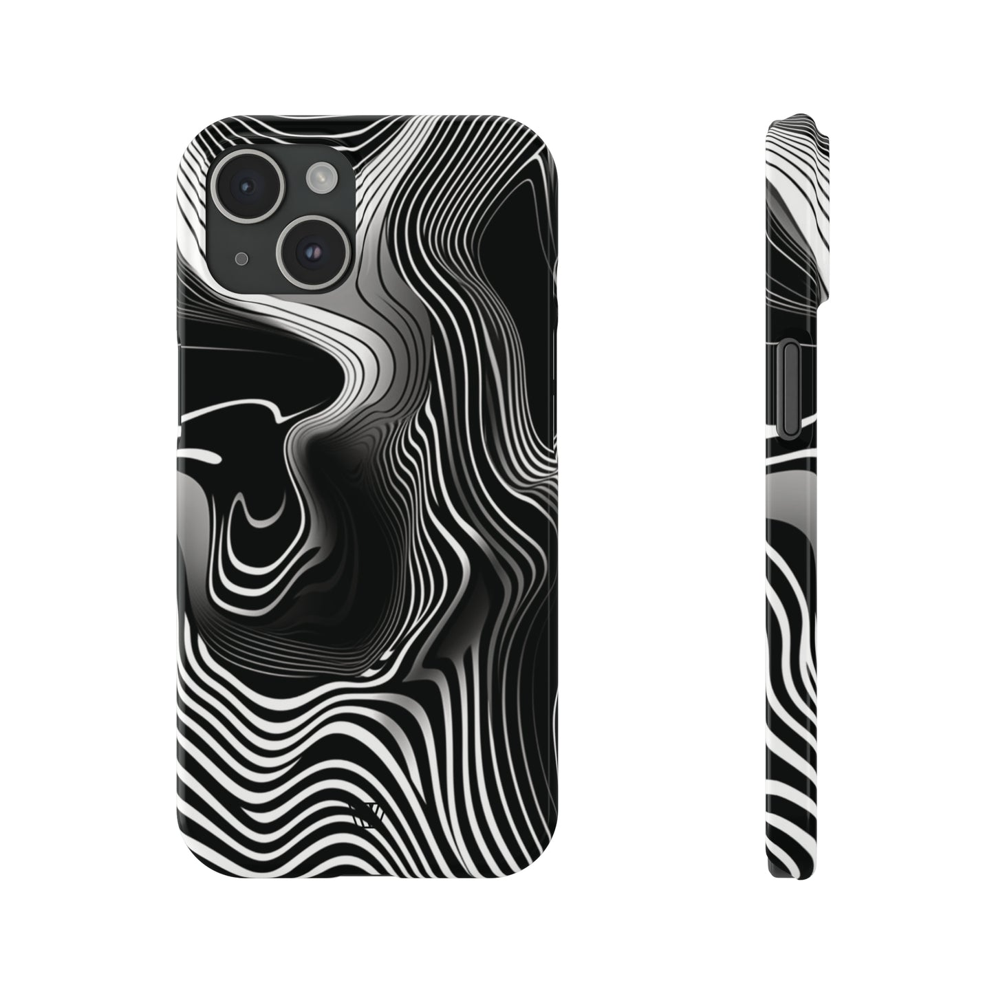 ABSTRACT ZEBRA STRIPES | Slim iPhone Case - Trovvve