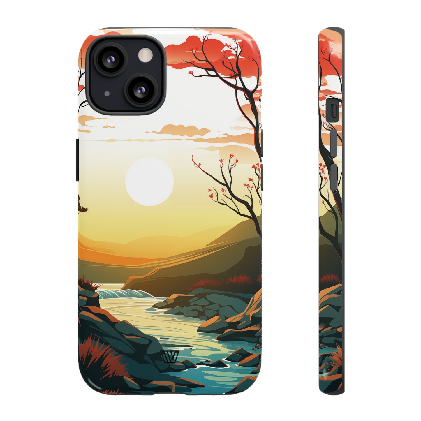 RIVER SUNSET | Tough Phone Case - Trovvve