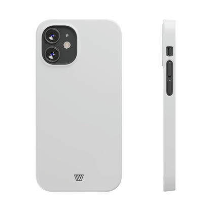 ALL WHITE | Slim iPhone Case