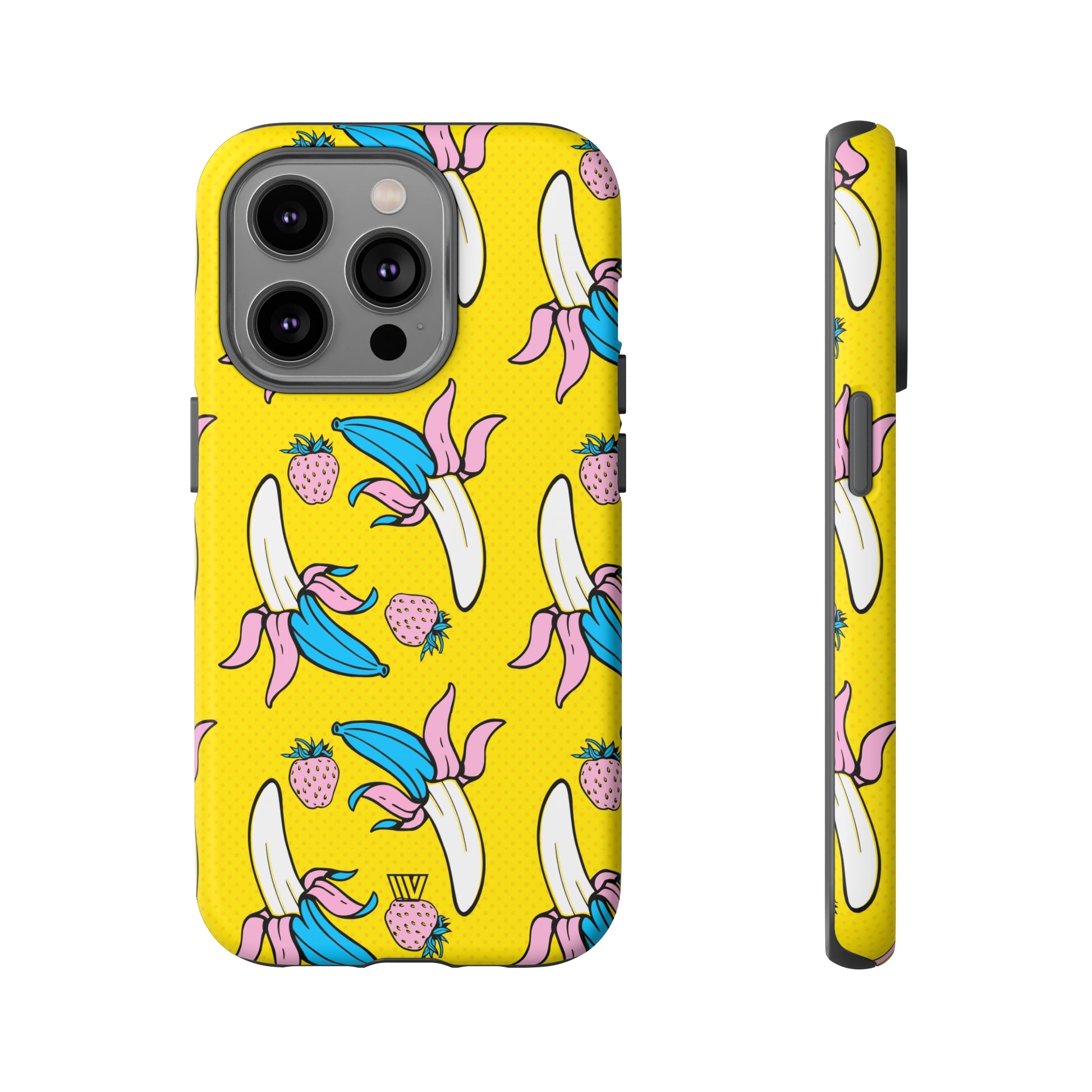 STRAWBERRY BANANA POP ART | Tough Phone Case - Trovvve