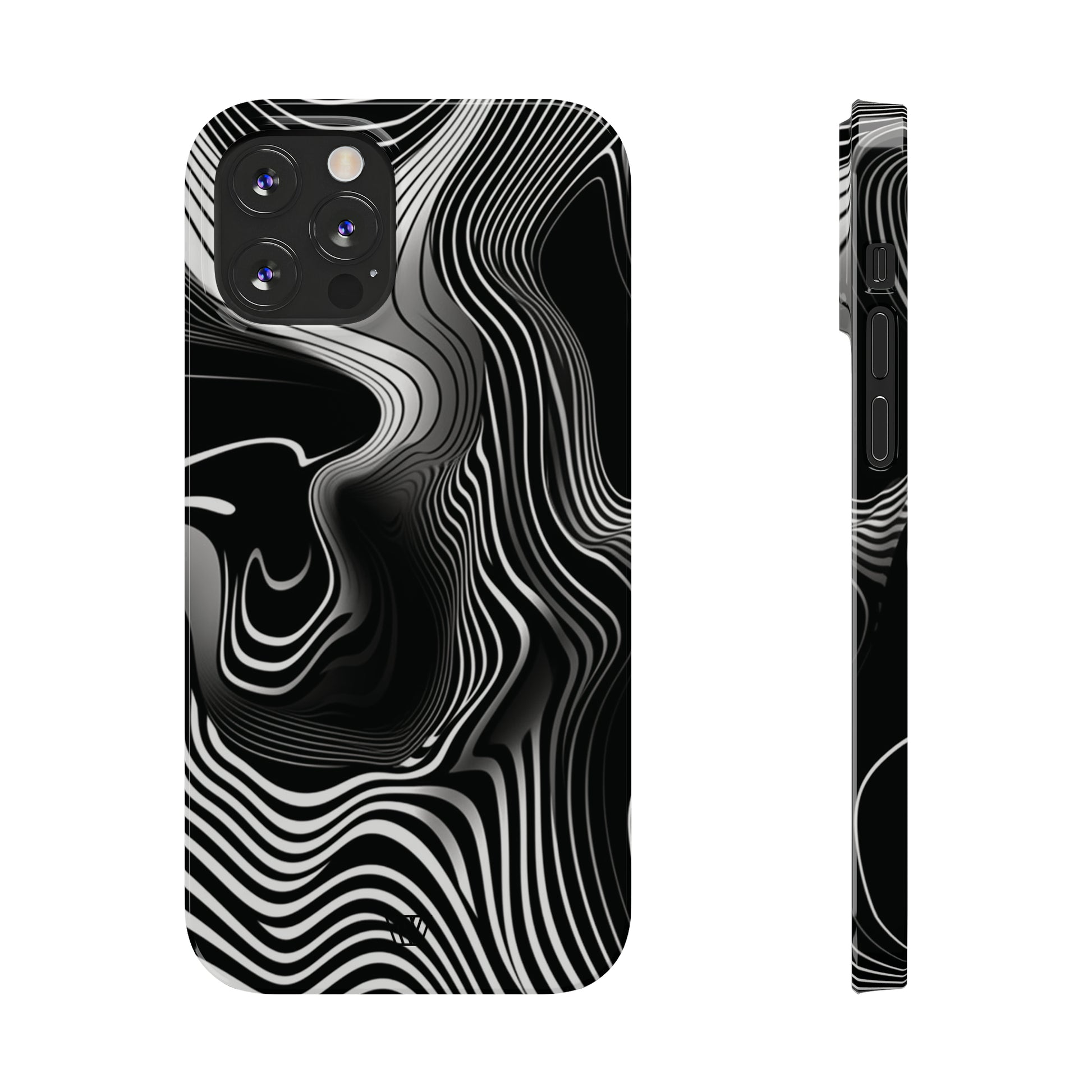 ABSTRACT ZEBRA STRIPES | Slim iPhone Case - Trovvve